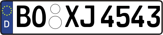 BO-XJ4543