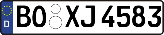 BO-XJ4583