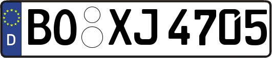 BO-XJ4705
