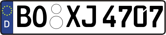 BO-XJ4707