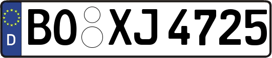 BO-XJ4725