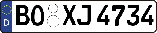 BO-XJ4734