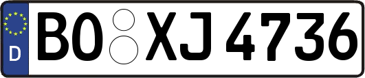 BO-XJ4736