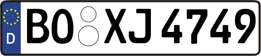 BO-XJ4749
