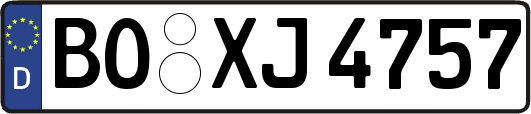 BO-XJ4757