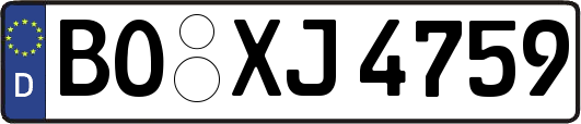 BO-XJ4759