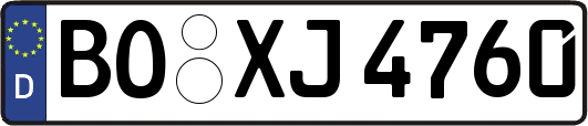 BO-XJ4760