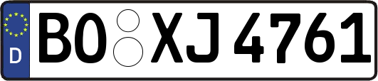 BO-XJ4761