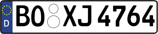 BO-XJ4764