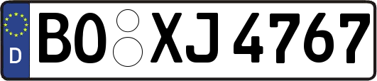 BO-XJ4767