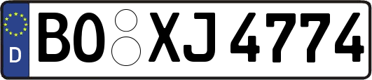 BO-XJ4774