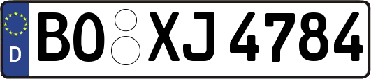 BO-XJ4784