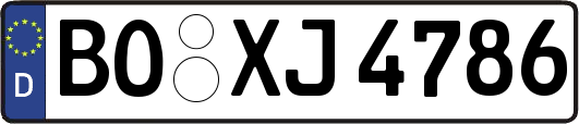 BO-XJ4786