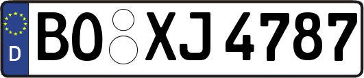 BO-XJ4787