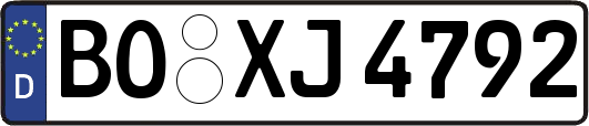 BO-XJ4792