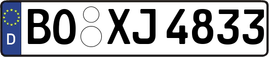 BO-XJ4833