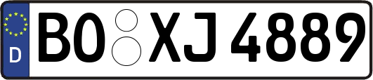 BO-XJ4889