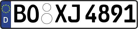 BO-XJ4891