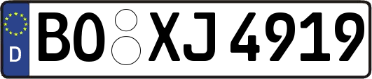 BO-XJ4919