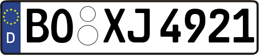 BO-XJ4921