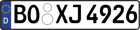 BO-XJ4926