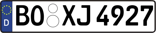 BO-XJ4927