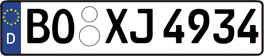 BO-XJ4934