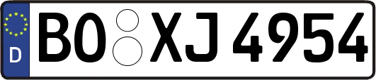 BO-XJ4954