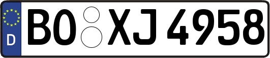 BO-XJ4958