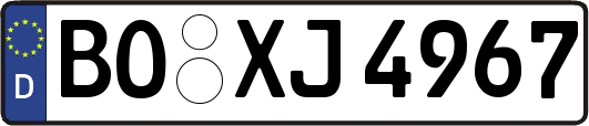 BO-XJ4967