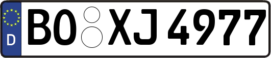 BO-XJ4977
