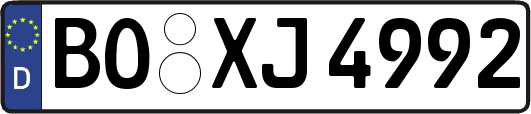 BO-XJ4992