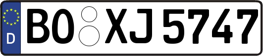 BO-XJ5747