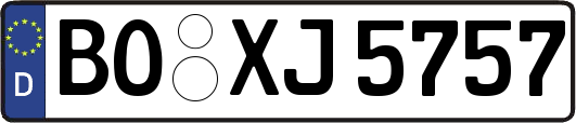 BO-XJ5757