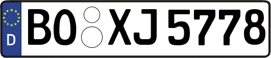BO-XJ5778