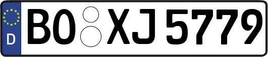 BO-XJ5779