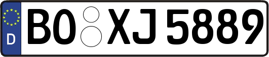 BO-XJ5889