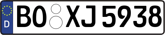 BO-XJ5938