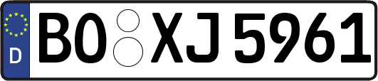 BO-XJ5961