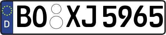BO-XJ5965
