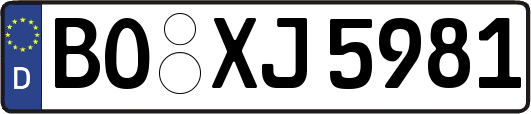 BO-XJ5981