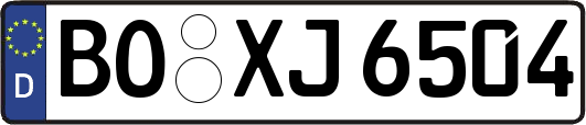 BO-XJ6504