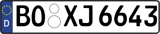 BO-XJ6643