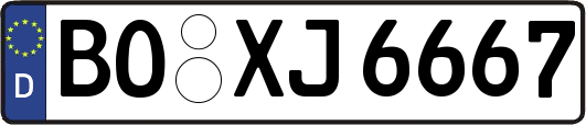 BO-XJ6667