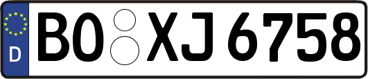 BO-XJ6758