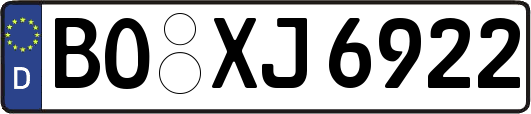 BO-XJ6922