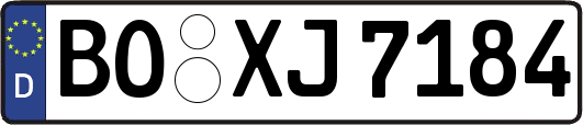 BO-XJ7184
