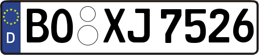 BO-XJ7526