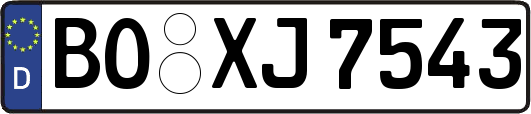 BO-XJ7543