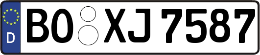 BO-XJ7587